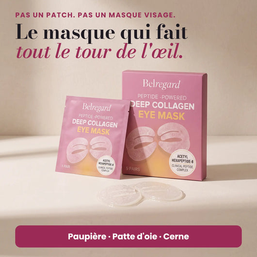 Belregard Tour de l’Œil™ Masque yeux aux peptides et collagène